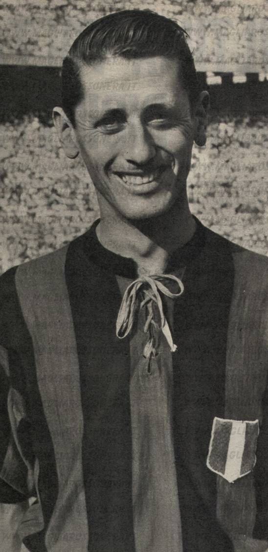 Juan Alberto Schiaffino e Carletto Galli in allenamento, stagione 1958-59 (per gentile concessione di Gianni Morelli) - schiaffino9